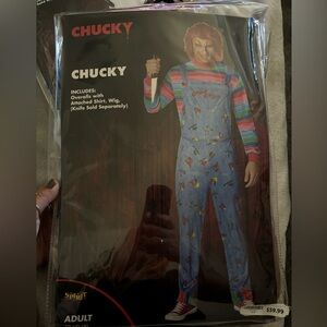 Men’s Chucky Halloween Costume Size Large